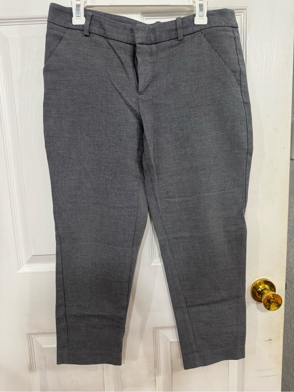 Merona Gray Cropped Ankle Pants